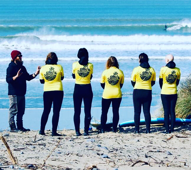 Voucher for surf lessons