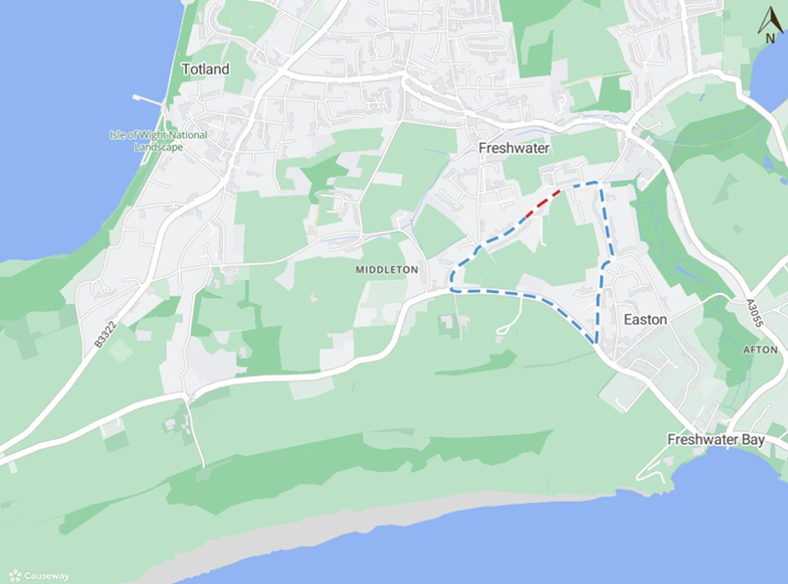 MAP - CAMP ROAD CLOSURE