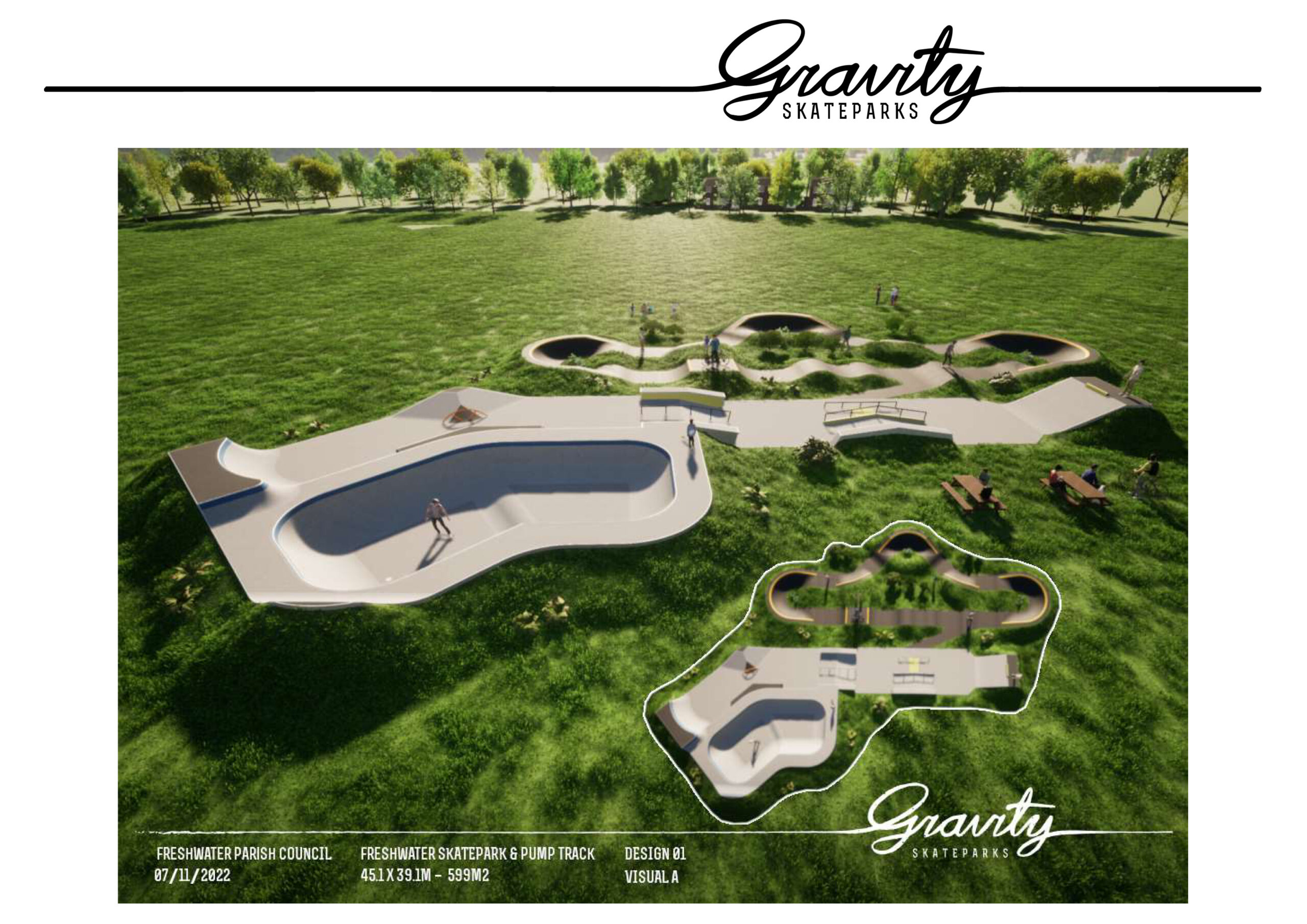 Freshwater Skatepark & pump track