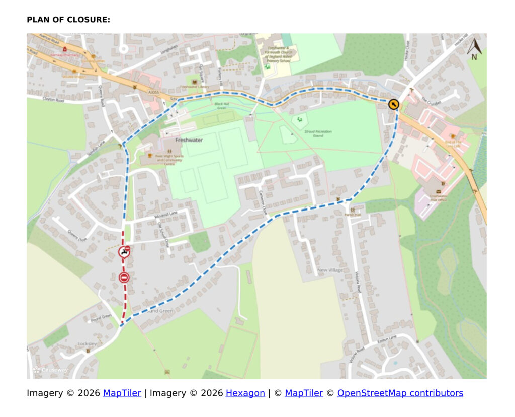 Southern Water - Queens Road, Freshwater - Immediate Closure2 copy